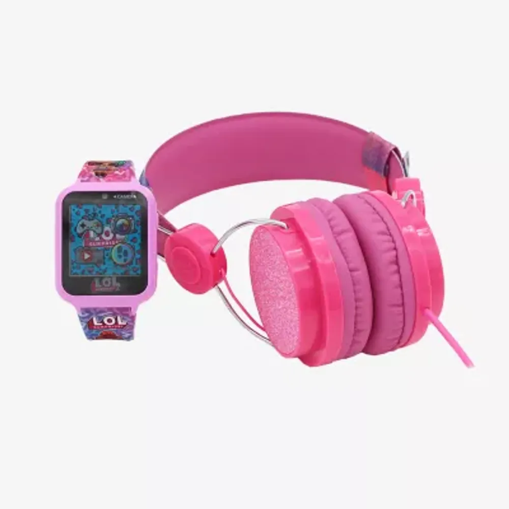 LOL Unisex Multicolor 2-pc. Watch and Headphones Boxed Set Lol40193set