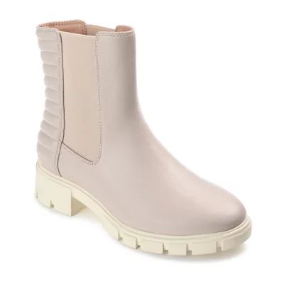 Journee Collection Womens Tatiana Block Heel Booties