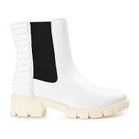 Journee Collection Womens Tatiana Block Heel Booties