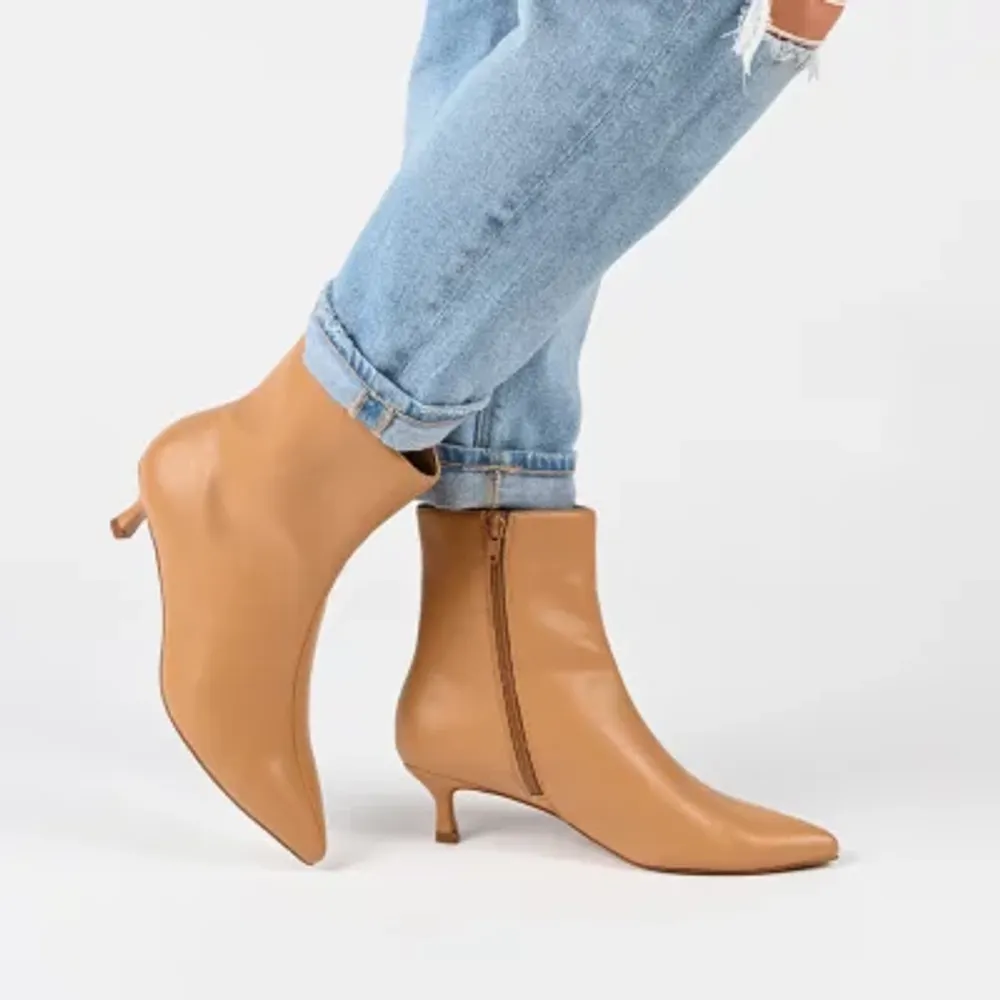 Journee Collection Womens Arely Kitten Heel Booties