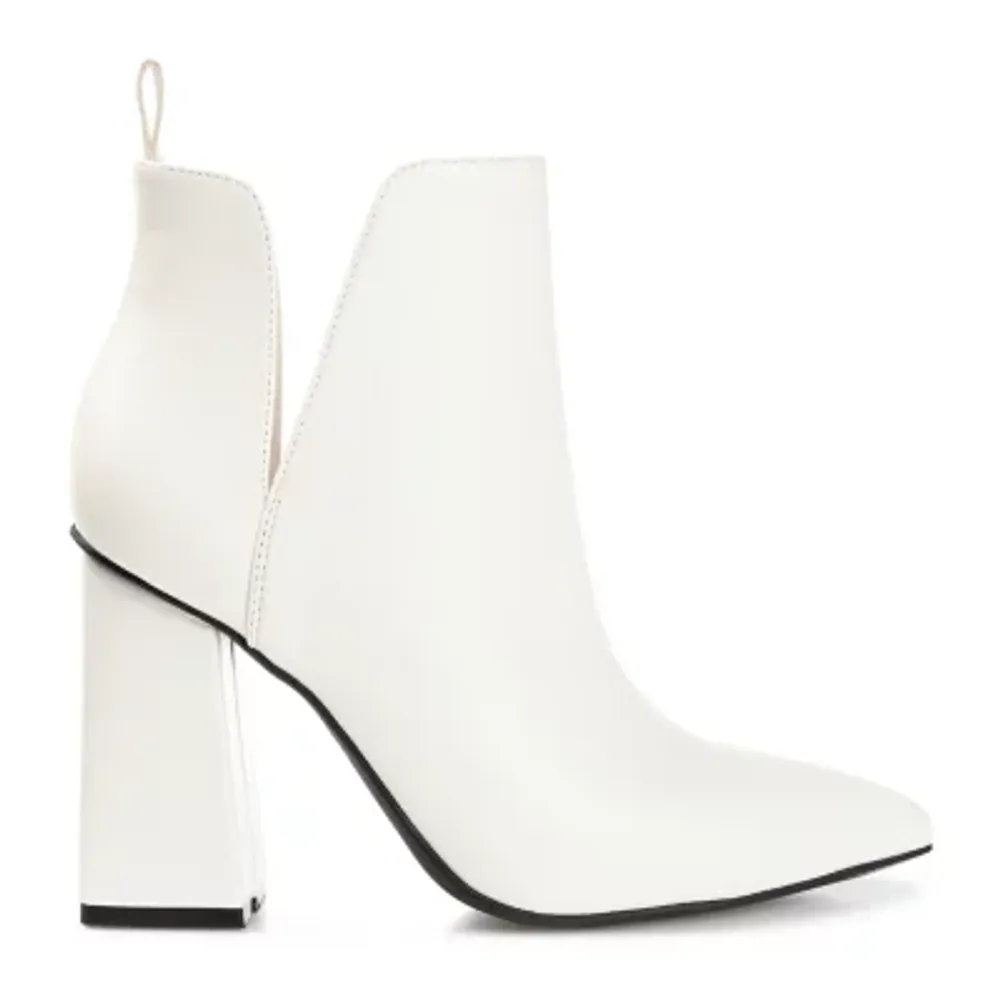 Journee Collection Womens Neima Block Heel Booties