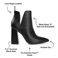 Journee Collection Womens Neima Block Heel Booties