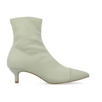Journee Collection Womens Jadde Kitten Heel Booties