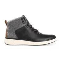 Territory Mens Drifter Block Heel Lace-Up Boots