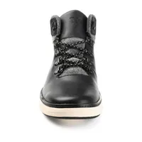 Territory Mens Drifter Block Heel Lace-Up Boots