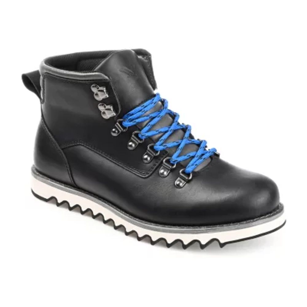 Territory Mens Badlands Flat Heel Lace-Up Boots