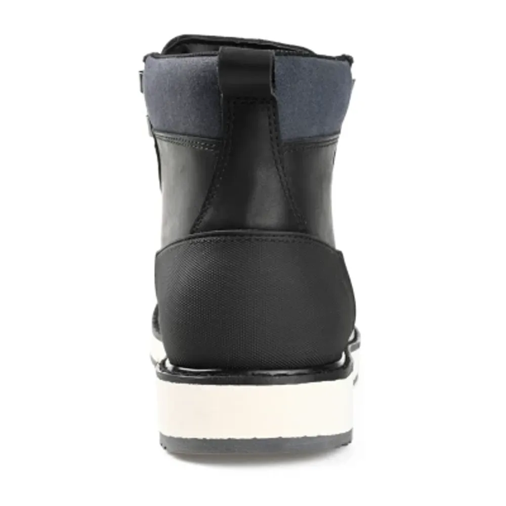 Territory Mens Titantwo Flat Heel Lace-Up Boots