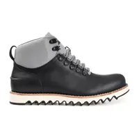 Territory Mens Crash Flat Heel Lace-Up Boots