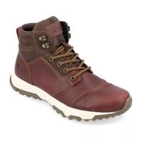 Territory Mens Everglades Flat Heel Lace Up Boots