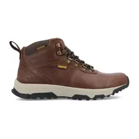 Territory Mens Narrows Flat Heel Lace Up Boots