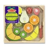 Melissa & Doug Play Fruit-Cutting Crate