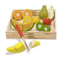 Melissa & Doug Play Fruit-Cutting Crate