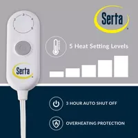 Serta Leena Heated Lightweight Electric Blanket