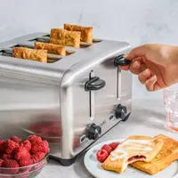 Cooks 4-Slice Stainless Steel Toaster