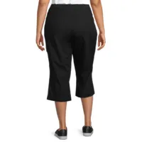 St. John's Bay Mid Rise Plus Utility Cargo Capris