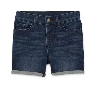 Okie Dokie Toddler & Little Girls Adjustable Waist Midi Short