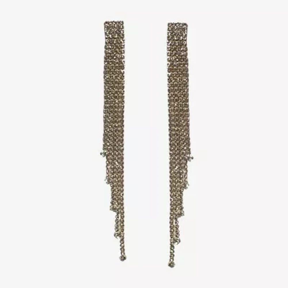 Bijoux Bar Gold Tone Drop Earrings