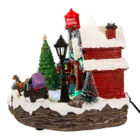 Kurt Adler Musical Village Lighted Christmas Tabletop Decor