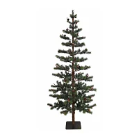 Kurt Adler Pinecones And Berries 5 Foot Pine Christmas Tree