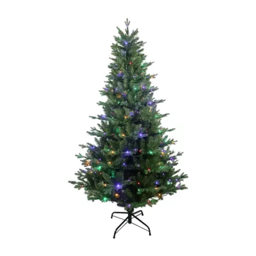 Kurt Adler Led Jackson Foot Pre-Lit Pine Christmas Tree