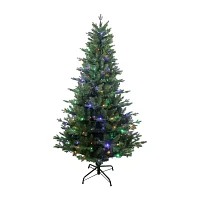 Kurt Adler Led Jackson Foot Pre-Lit Pine Christmas Tree