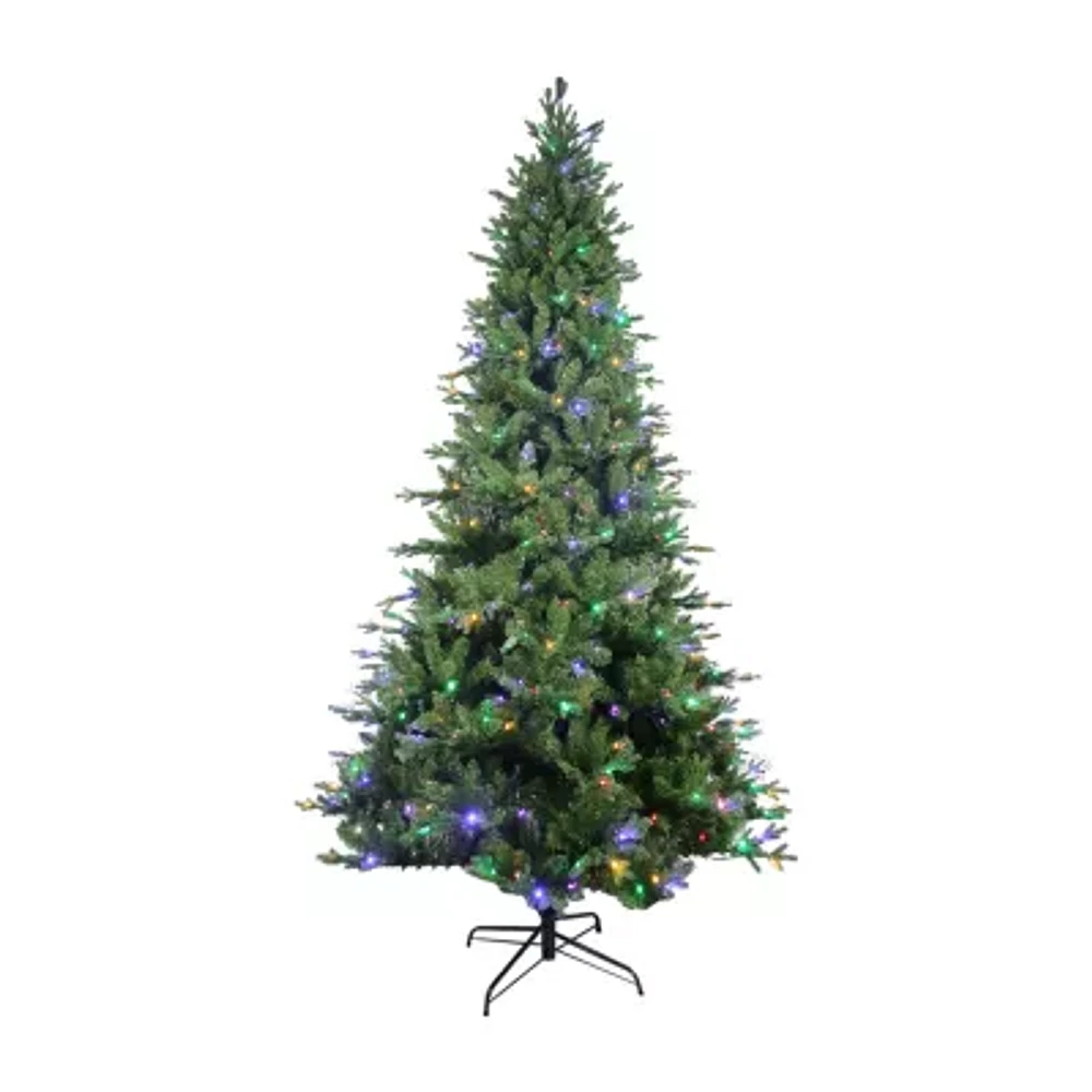 Kurt Adler Led Jackson Foot Pre-Lit Pine Christmas Tree