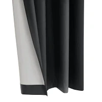 Alpine Energy Saving Blackout Grommet Top Single Curtain Panel