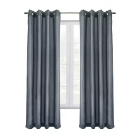 Edison Energy Saving Blackout Grommet Top Single Curtain Panel