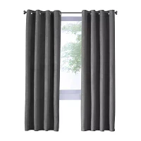 Navar Energy Saving Blackout Grommet Top Single Curtain Panel