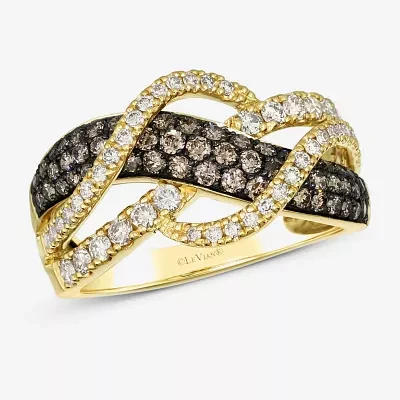 Le Vian® Ring featuring 5/8 CT. Chocolate Diamonds® 1/2 Nude Diamonds™ set 14K Honey Gold™