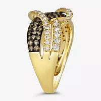 Le Vian® Ring featuring 5/8 CT. Chocolate Diamonds® 1/2 Nude Diamonds™ set 14K Honey Gold™