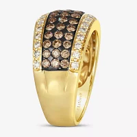 Le Vian® Ring featuring 1 1/5 CT. Chocolate Diamonds® 3/8 Nude Diamonds™ set 14K Honey Gold™