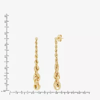 14K Gold Drop Earrings