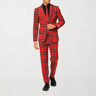 OppoSuits Mens Christmas The Lumberjack 3-pc Suit