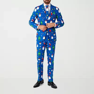 OppoSuits Mens Christmas Festivity 3-pc Suit