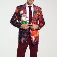 OppoSuits Mens Christmas Classic Cause 3-pc Suit