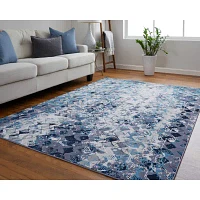 Weave and Wander Armada Modern Diamond Indoor Rectangular Area Rug