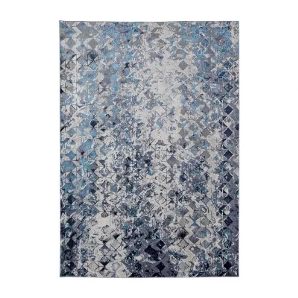 Weave and Wander Armada Modern Diamond Indoor Rectangular Area Rug