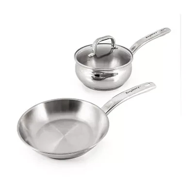 BergHOFF Belly Shape 18/10 Stainless Steel 3-pc.Cookware Set