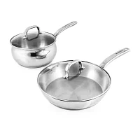 BergHOFF Belly Shape 18/10 Stainless Steel 7-pc. Cookware Set