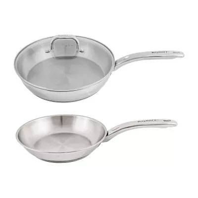 BergHOFF Belly Shape 18/10 Stainless Steel 3-pc. Cookware Set