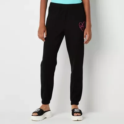 Juicy By Couture Womens Mid Rise Jogger Pant Juniors