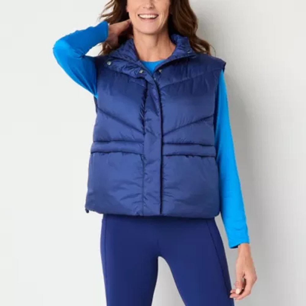 Xersion Womens Oversized Puffer Vest