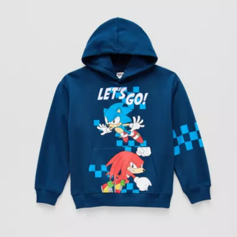 Little & Big Boys Sonic the Hedgehog Fleece Hoodie