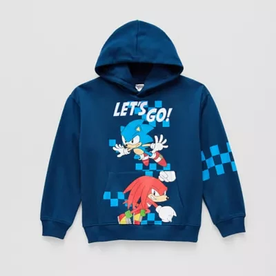 Little & Big Boys Sonic the Hedgehog Fleece Hoodie