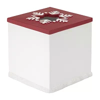 Avanti Winter Snowman Tissue Box Cover