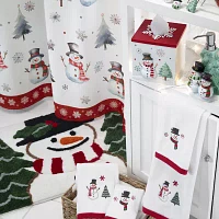 Avanti Winter Snowman Bath Rug