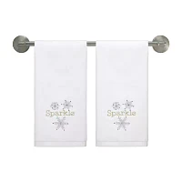 Avanti Snowflake 2-pc. Hand Towel