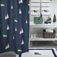 IZOD Pine Shower Curtain