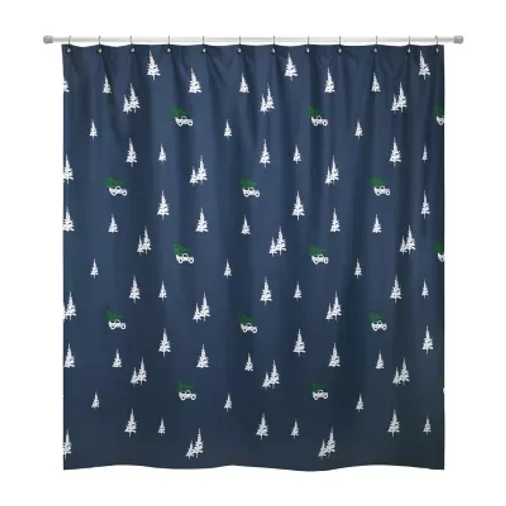 IZOD Pine Shower Curtain